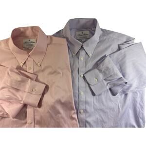 Brooks Brothers Men’s Dress Shirts - Pink & Light Blue